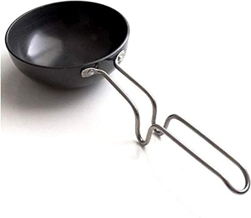 Hard Anodized Aluminium Tadka Pan,Hard Anodized Mini Fry Pan/Tadka Pan,Dal Tadka Pan Black...