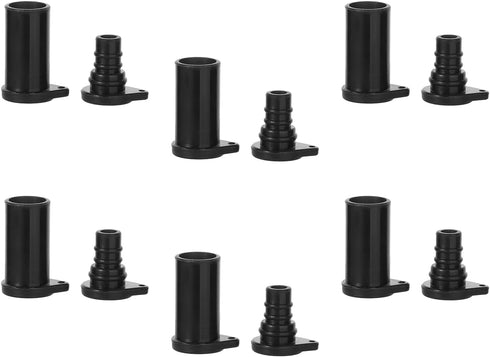 6 Pairs Solar Panel Connector Caps, Dust & Weather Resistant Solar Cable End Male and Female Cap Solar Panel Accessories...