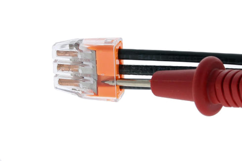 IDEAL Electrical 30-1033P Orange in-Sure Push-in 3-Port Connectors (100-Pack)...