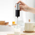 Strong stainless steel hand-held milk foam machine, portable beverage mixer, efficient foam rod, professional whisk, create the perfect coffee foa...