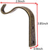 Iron Wall Hooks Metal Heavy Duty Plant Hanger Bracket Coat Hook Decorative Hook for Small Plants Hanging Lanterns Coat Hangers Hanging Home Decor ...