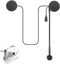 Bluetooth Helmet Headset, Ultra-Thin Motorcycle Helmet Speakers, Automatically Answer Incoming Calls, Volume Control, Dial Control, High Sound Qua...