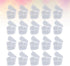 EXCEART 50 Pcs Transparent Heart Shaped Storage Containers Clear Heart Shape Plastic Storage Cases with Lids for Arts Crafts Storage Boxes Plastic...