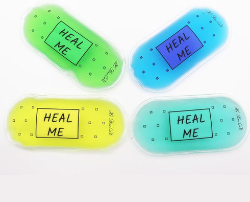 Small Ice Packs, Gel Ice Packs for Injuries Hot & Cold Ice Packs Bulk Reusable Flexible Mini Ice Pack Cold Compress for Pain Relief (4pcs (heal me...
