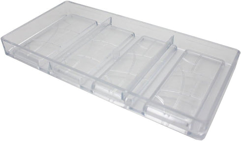 Goldbaking Plain Bar Chocolate Mold Polycarbonate Candy Bar Mold Fancy Bars PC Chocolate Mould...