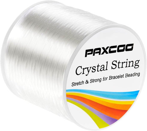Paxcoo 1.2mm Elastic Stretch String Cord for Jewelry Making Bracelet Beading Thread...