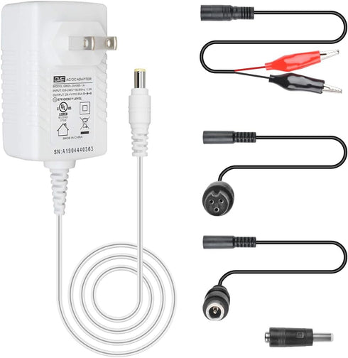 TalentCell AC/DC 24V Lithium ion Battery Charger for 7S 29.4/29.2/28.8V Rechargeable Li-ion Battery Pack...