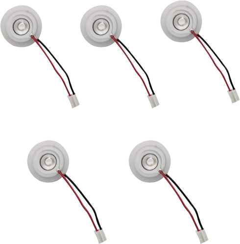 5pcs 20mm Fogger Ceramics Discs with Wire and Sealing Ring, Ultrasonic Mist Maker Humidifier Accessories...