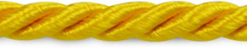 Trims by The Yard Wanda 1/8" Twisted Cord Trim, 20 Yard Cut, Yellow Gold...