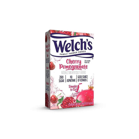 SINGLES TO GO! Welch's Variety Pack - Strawberry Peach, Cherry Pomegranate & Grape Pack of 6...