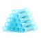 100Pcs Blue 16-14 AWG Insulated Waterproof Wire Connectors, Marine Grade Electrical,Heat Shrink Butt Connectors, Wire Crimp Terminals Butt Splice ...