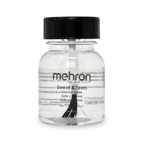 Mehron Makeup Sweat & Tears | Professional Special Effects Liquid for Fake Tears and Sweat 1 fl oz (3 g)...
