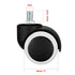 uxcell Office Chair Casters Wheels 2 Inch PU Twin Wheel M10x14mm Threaded Stem Rotate Caster White...