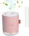 Portable Small Humidifier,500ml Air Humidifier for Plant,Night Light Function,Super Quite,Auto Shut-Off,USB Personal Cool Mist Humidifier for Bedr...