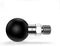 1 inch Ball Mount Adapter Threaded Post M8x1.25mm Compatible with RAM Mounts for Action Camera Tripod Ball Adapter Bike Motorcycle ATV Rearview Mi...