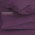 Nestl Body Pillow Cover Soft Pillowcase Lightweight Purple Eggplant Microfiber Body Pillow Case Cover 20x54 Inches Envelope Closure, Set of 2...