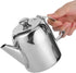 0.5 L Stainless Steel Teapot - Coffee Pot Teapot Stainless Steel Kettle Cold Water Jug Short Spout for Restaurants, Conference Rooms, Living Room,...