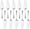 10 Pack Stainless Steel Cake Server, Stainless Steel Pie Machine Cake Rack Handle Scraper Slot Pizza Machine Cutting Knife Professional Shovel Ser...