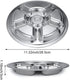 Litewoo Stainless Steel Round Divided Plate 6 Sections...