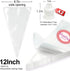 Pastry Piping Bags -100 Pack-12-Inch Disposable Cake Decorating Bags Anti-Burst Cupcake Icing Bags for all Size Tips Couplers and Baking Cookies C...