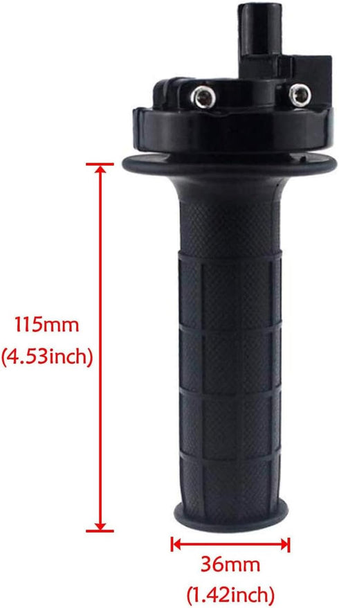 Handle Grip Twist Throttle Cable 7/8" 22mm for ATV/ATC Dirt Bike Mini Bike 50cc 125cc 150cc 250cc 125cc 140cc 4-Stroke Pocket Bike...