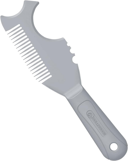 ROLLINGDOG Paint Brush/Roller Cleaner Tool - Durable Plastic Paint Brush Comb with Lightweight Reinforced Handle,Wash and Reuse...