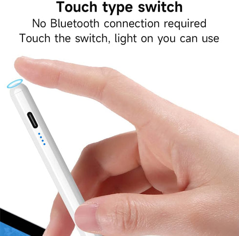 Stylus Pen for ipad 9th Gen, iPad Mini 5/6, iPad 6/7/8/10, iPad Air 3/4/5, Active Pencil 2nd Generation Fast Charge iPad Pencil Compatible with Ap...