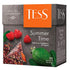 Tess Summer Time Fruit Tea Composition Hibiscus, Raspberry and Feijoa Leaf Tea in 20 Pyramid Sachets...