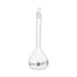 EISCO Volumetric Flask, 100ml - Class A, ASTM - Tolerance ±0.100 ml - Glass Stopper - Single, Blue Graduation...