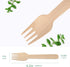 Disposable Wooden Forks, 100 PCS Eco-friendly Forks Recycling Wood Utensils Disposable Cutlery Fork for Eating, Outdoor Camping, Party, Picnics, W...