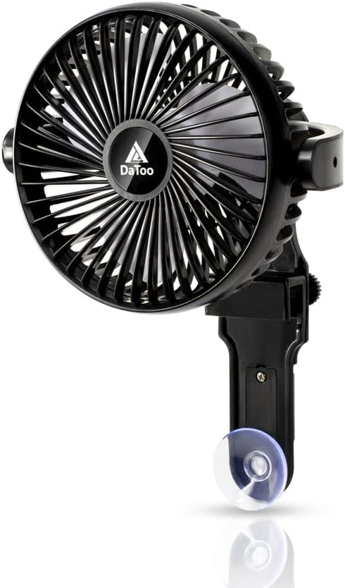 DaToo Aquarium Chillers Fish Tank Cooling Fan Quiet Aquarium Fan Wind Angle Adjustable Chiller with Clip and Suction Cup...