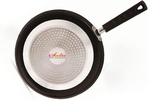 Satre Online and Marketing Small Non Stick Induction Dosa Pan,omlet Pan,Induction Base,Fry Pan,Blue - 1 Pcs...