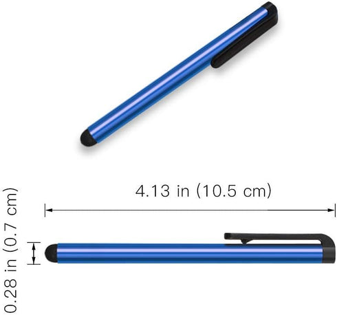 homEdge Slim Stylus Pen Set of 20 Pack, Universal Stylus Compatible with All Device with Capacitive Touch Screen – 10 Color......