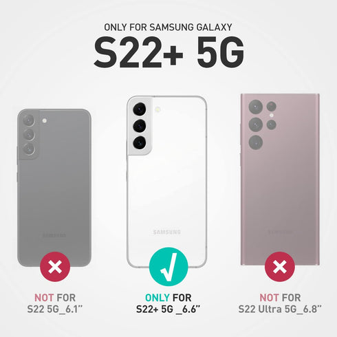 i-Blason Cosmo Case for Samsung Galaxy S22 Plus (2022), Slim Stylish Protective Bumper Case with Built-in Screen Protector (Marble)...