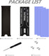 M.2 Heatsink NVME 2280 SSD Heat Sink Support Single Double Sided M2 SSD Cooling with Thermal Silicone Pads Cooler for Computer PC PS5 PCIE NVME or...