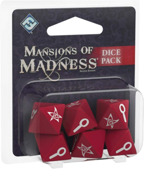 Mansions of Madness Second Edition Dice Pack EXPANSION | Horror Game | Mystery Board Game for Teens & Adults Ages 14+ | 1-5 Players | Average Play...