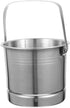 stainless steel ice bucket buckets Stainless Beverage Tub bucket with lid Wine Dump Bucket Bar Ice Bucket metal drink tub Wine Tasting Spittoon ca...