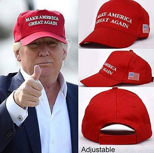 Make America Great Again Hat, 2024 Trump Cotton MAGA Baseball Cap Red...
