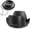 55mm Tulip Flower Lens Hood & Lens Cap Compatible for Nikon D5600 D3500 D7500 Camera kit AF-P DX 18-55mm f/3.5-5.6G VR...