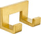 APLusee Brushed Gold Bath Robe Hook, 304 Stainless Steel Double L Shape Coat Hanger, Bathroom Home Accessories...