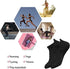 Women's and Men's Running Ankle Socks Low Cut Breathable Socks With Tab 3 Pairs, Black...