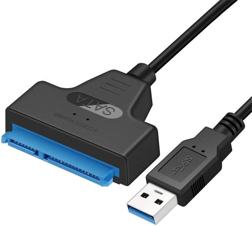 JacobsParts USB 3.0 to SATA III SSD HDD 2.5" Hard Drive Adapter Cable, Supports UASP...