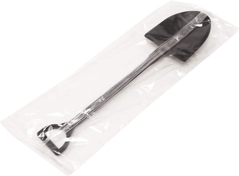 Honbay 50PCS Plastic Disposable Mini Ice Cream Dessert Spoon Shovels Pudding Yogurt Spoons for Family or Party...