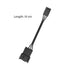 GINTOOYUN 4Pin PWM to 3Pin Standard Fan Adapter Cable PWM fan temperature control cable for Desktop PC 4-Pin/3-Pin Cooling Fan Cable (5 Pack)...