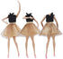 E-TING 3 Sets Ballerina Doll Clothes Chiffon Ballet Outfits Dance Dress Tutu Skirt with 3 Ballet Shoes for 11.5 Inch Girl Dolls...