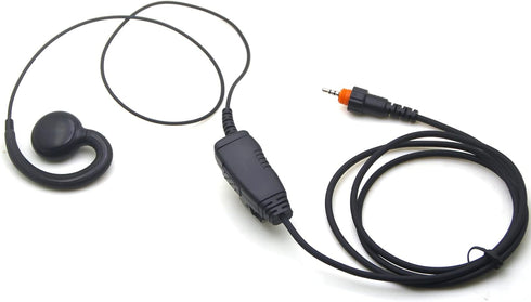 HKLN4455 HKLN4602 CLP1010 CLP1040 CLP1060 CLP446 CLP1083e CLP446e CLPe Plus Earpiece with PTT Mic for Motorola Solutions Business Radios Single Pi...