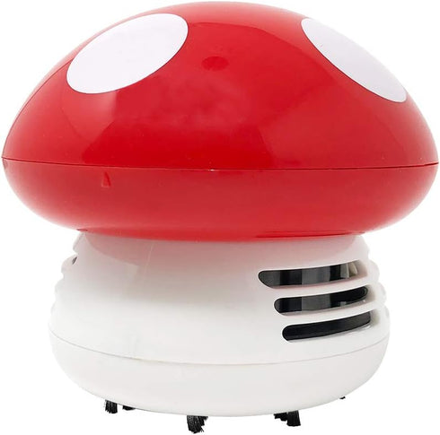 allydrew Cute Portable Mini Vacuum Cleaner for Home and Office, Mushroom...