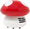 allydrew Cute Portable Mini Vacuum Cleaner for Home and Office, Mushroom...
