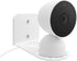 Metal Wall Mount Holder fits for Google Nest Indoor 2nd Generation Wired Security Cam, Flexible Installation Camera Shelf for Better View Angle Mo...