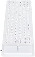 Roll-up Silicone Keyboard, Fully Sealed Silent Soft Keyboard Lightweight Portable USB Wired Keyboard 85 Keys Foldable Waterproof Flexible Keyboard...